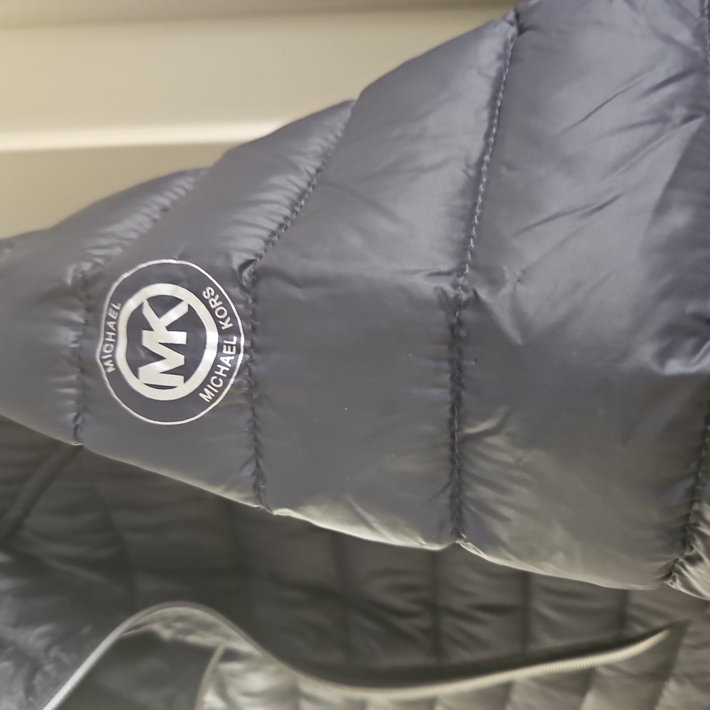 Dark Gray Packable Down Fill Jacket - image 6